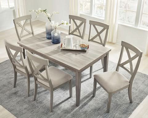 Parellen Rectangular Dining Room Table - HER Home Design Boutique